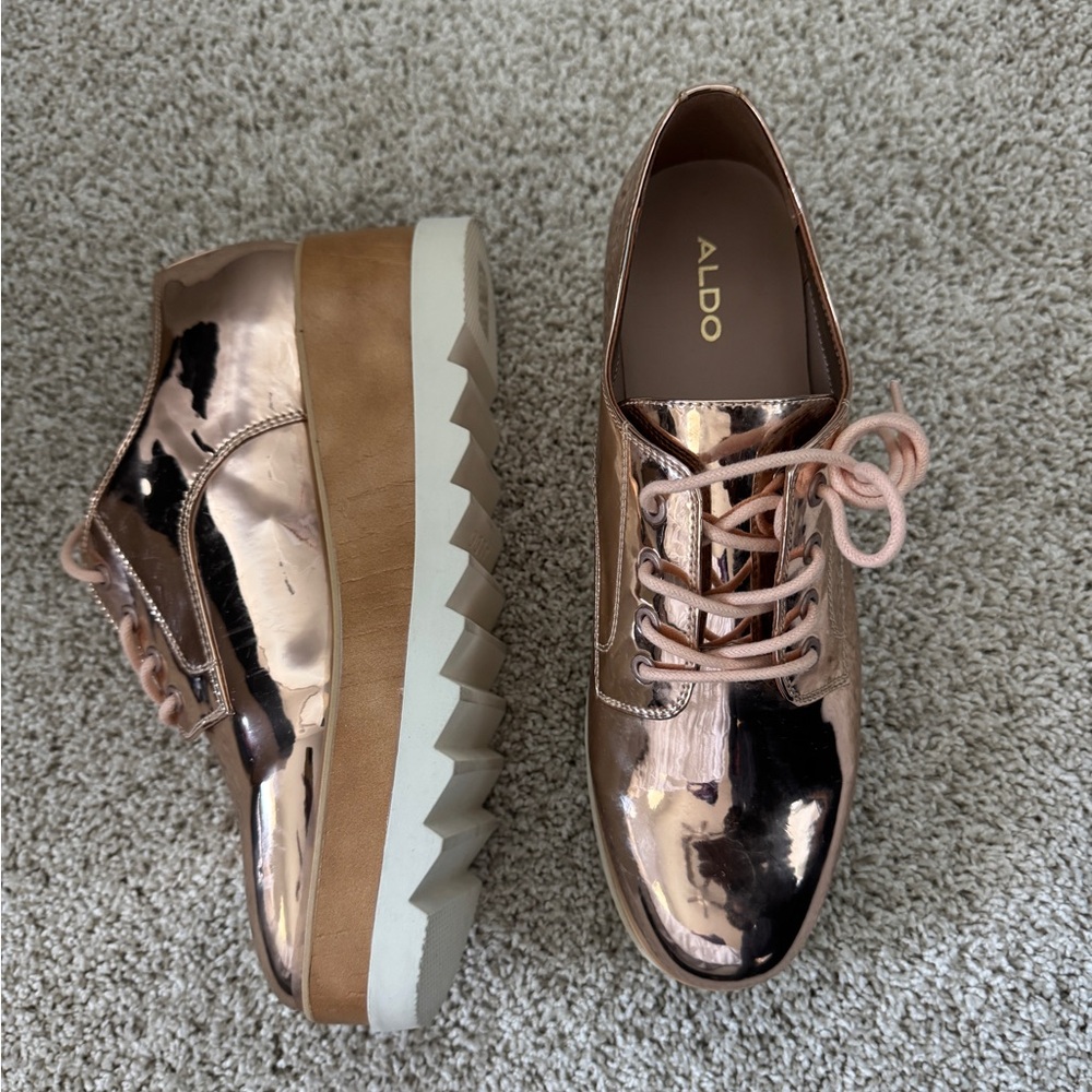 Aldo Vellezzo Platform Oxfords - Picture 2 of 3